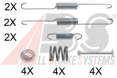 Compre 0494213030 Toyota Kit de montagem das sapatas traseiras de tambor