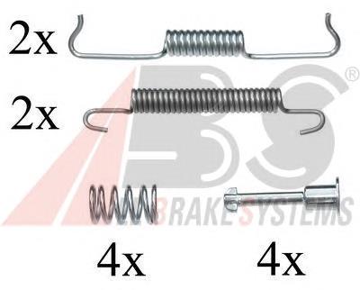 Compre A1644200720 Mercedes Kit de montagem das sapatas traseiras de tambor