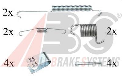 Compre KGR137757 Chrysler Kit de montagem das sapatas traseiras de tambor