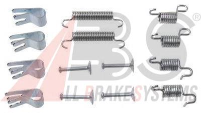 Kit de montagem das sapatas traseiras de tambor JP Group 4864002310