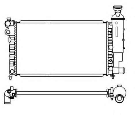 Compre 730368 VALEO Radiador de esfriamento de motor