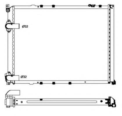 Compre 730548 VALEO Radiador de esfriamento de motor