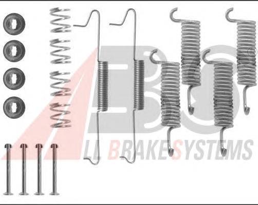 281609301B VAG Kit de montagem das sapatas traseiras de tambor
