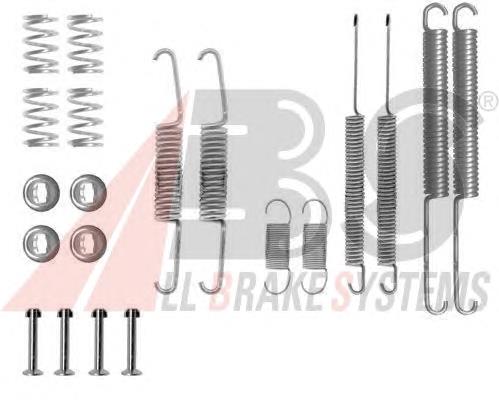 Compre Kit de montagem das sapatas traseiras de tambor Volkswagen Caddy 1