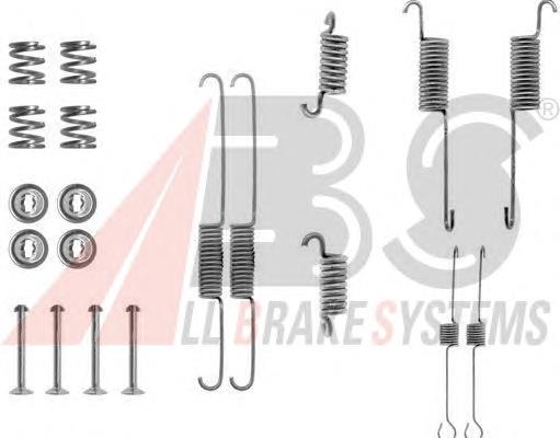 Kit de montagem das sapatas traseiras de tambor Ford 5018535 preço, a partir de 10,84 USD