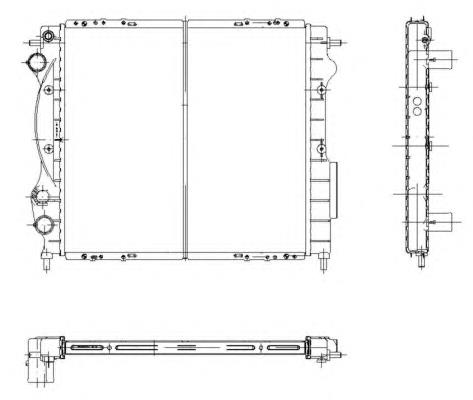 Compre 7700806575 Renault (RVI) Radiador de esfriamento de motor