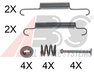 Kit de reparação dos freios traseiros Hyundai/Kia 583231H000 preço, a partir de 7,10 USD