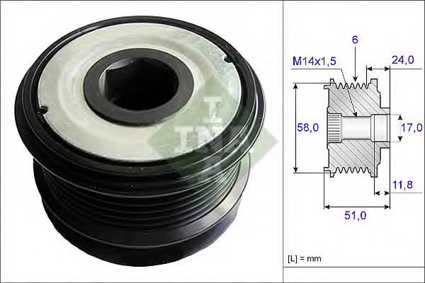 Compre GA78600 SNR Polia do gerador