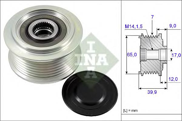 Compre ZN5598 ERA Polia do gerador