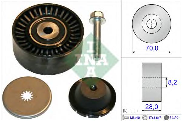 Rolo parasita da correia de transmissão GA37308 SNR