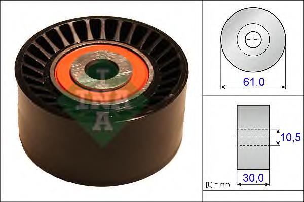 Compre 1725441 Ford Rolo parasita da correia do mecanismo de distribuição de gás