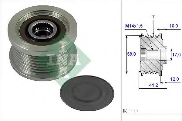 Polia do gerador Toyota 274110C020 preço, a partir de 44,28 USD