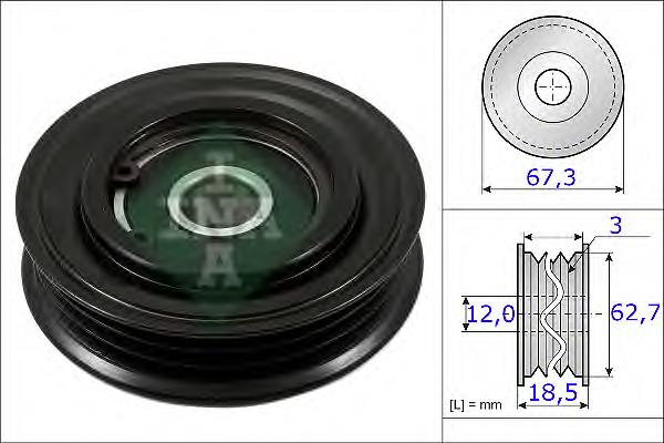 Rolo de reguladora de tensão da correia de transmissão Toyota 1663021020 preço, a partir de 35,54 USD