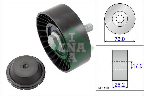 Compre 532063210 LUK Rolo parasita da correia de transmissão
