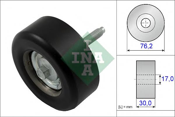 Compre 1374385 Ford Rolo parasita da correia de transmissão