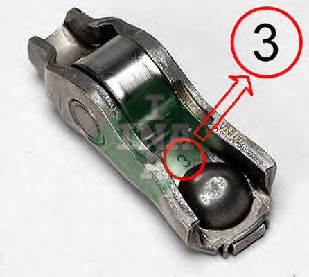 11337559794 BMW Balanceiro de válvula (balanceiro de válvulas) de admissão
