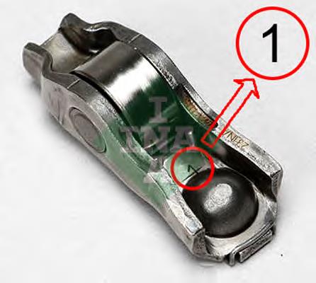 11337559792 BMW Balanceiro de válvula (balanceiro de válvulas) de admissão