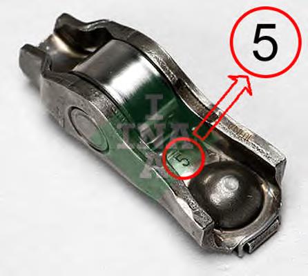 11337559796 BMW Balanceiro de válvula (balanceiro de válvulas) de admissão