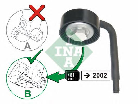 Compre 64557788684 BMW Rolo de reguladora de tensão da correia de transmissão