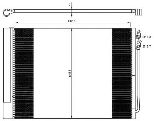 Radiador de aparelho de ar condicionado BMW 64509389417 preço, a partir de 115,15 USD