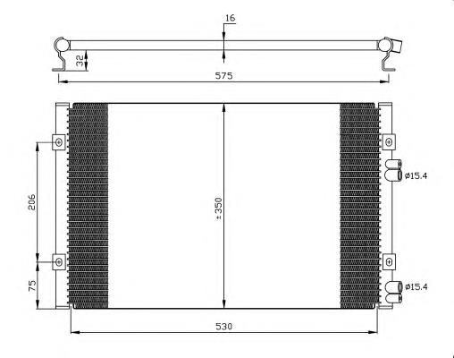 Radiador de aparelho de ar condicionado NRF 35384 preço, a partir de 99,59 USD