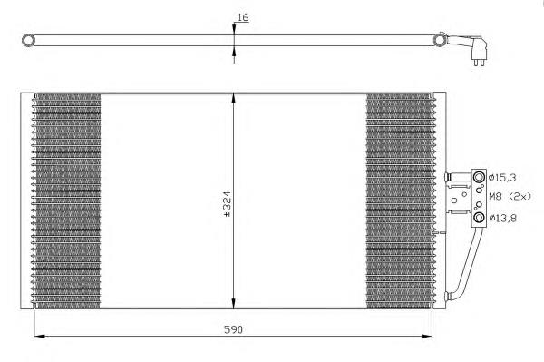 Radiador de aparelho de ar condicionado Mahle Original AC266000S preço, a partir de 66,52 USD