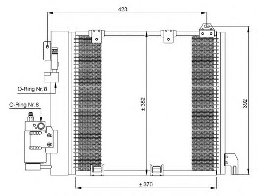 Compre 35302 NRF Radiador de aparelho de ar condicionado
