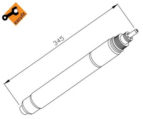 Tanque de recepção do secador de aparelho de ar condicionado NRF 33194 preço, a partir de 34,89 USD