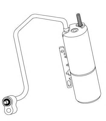 Compre 95410 Nissens Tanque de recepção do secador de aparelho de ar condicionado