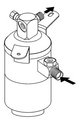 Tanque de recepção do secador de aparelho de ar condicionado 13740078 Frig AIR