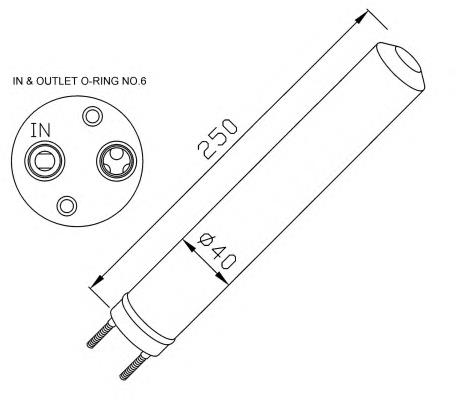 Compre 96539635 General Motors Tanque de recepção do secador de aparelho de ar condicionado