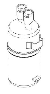 Tanque de recepção do secador de aparelho de ar condicionado NRF 33221