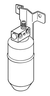 Tanque de recepção do secador de aparelho de ar condicionado DFD10011 Denso