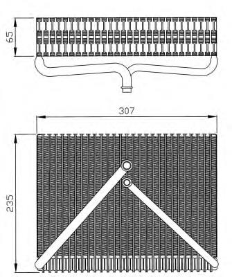 36116 NRF Vaporizador de aparelho de ar condicionado