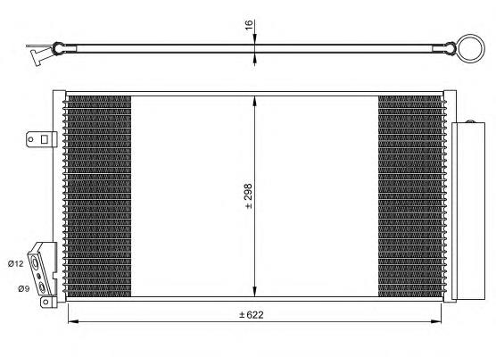Radiador de aparelho de ar condicionado Opel 51937924 preço, a partir de 90,88 USD