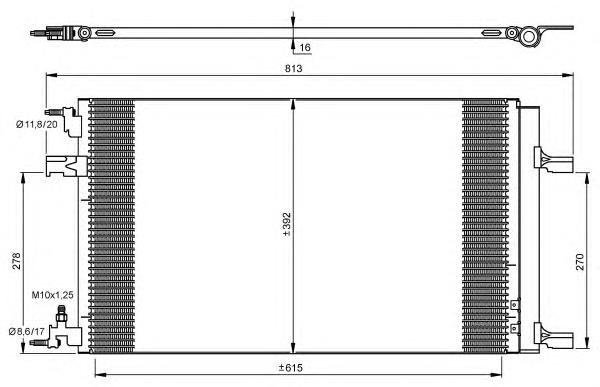 Compre 152044N Dasis Radiador de aparelho de ar condicionado