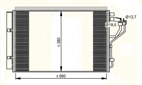 Compre 35996 NRF Radiador de aparelho de ar condicionado
