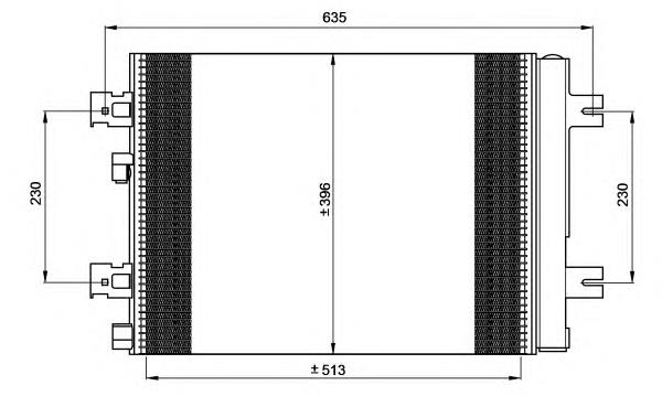Radiador de aparelho de ar condicionado NRF 35947 preço, a partir de 88,76 USD