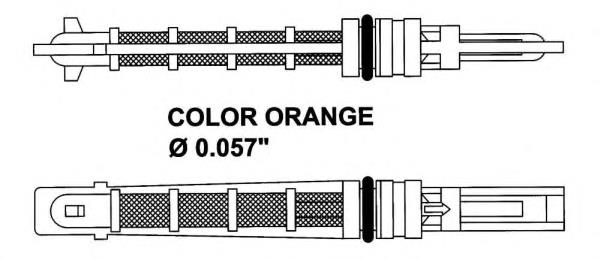 AVE51000S Mahle Original Válvula TRV de aparelho de ar condicionado