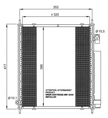 Radiador de aparelho de ar condicionado Honda 80110SAA003 preço, a partir de 104,21 USD