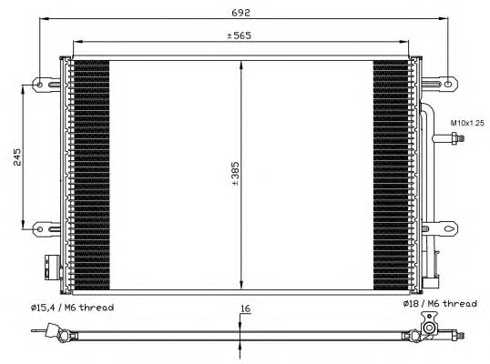 Compre 35560 NRF Radiador de aparelho de ar condicionado