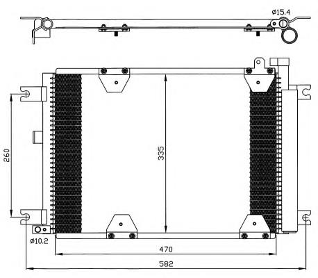 Compre 261099 Cargo Radiador de aparelho de ar condicionado