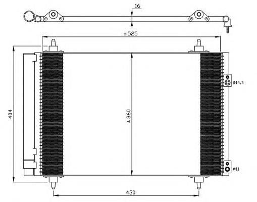 Radiador de aparelho de ar condicionado Eaclima 30C10020 preço, a partir de 55,87 USD