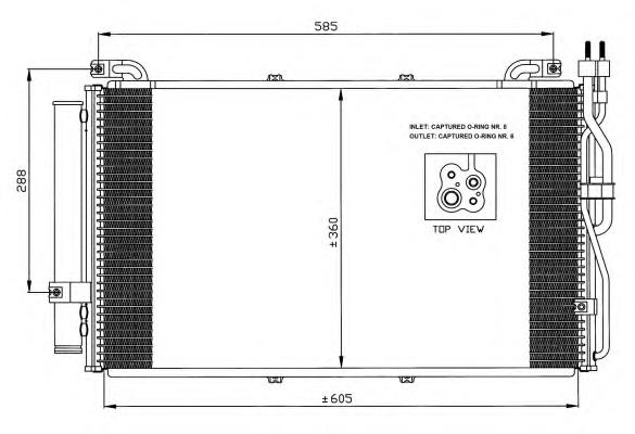 Radiador de aparelho de ar condicionado Hyundai/Kia 9760617800 preço, a partir de 93,64 USD