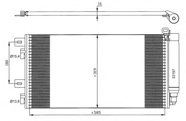 Radiador de aparelho de ar condicionado VALEO 817547 preço, a partir de 88,19 USD