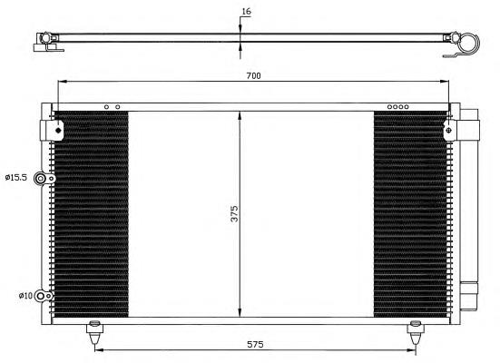 Radiador de aparelho de ar condicionado VALEO 814207 preço, a partir de 94,69 USD