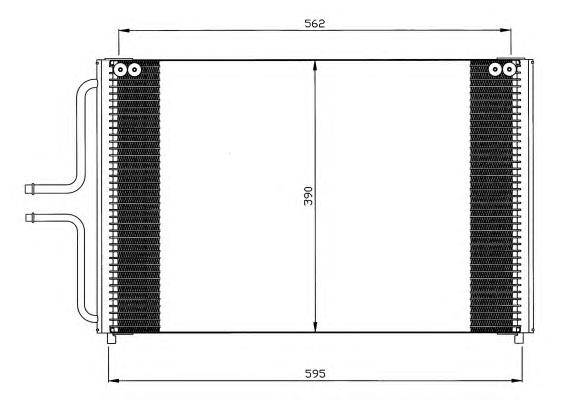 Radiador de aparelho de ar condicionado NRF 35533 preço, a partir de 62,59 USD