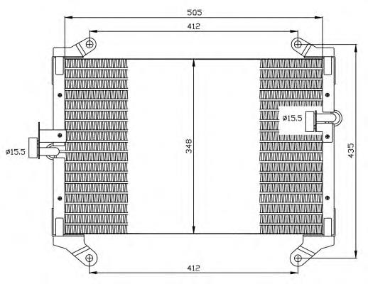 Radiador de aparelho de ar condicionado NRF 35494 preço, a partir de 83,43 USD