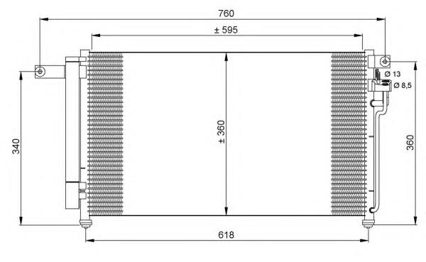 Radiador de aparelho de ar condicionado Hyundai/Kia S976061G000 preço, a partir de 97,58 USD