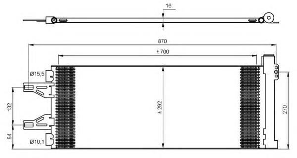 Radiador de aparelho de ar condicionado Fiat/Alfa/Lancia 1371427080 preço, a partir de 100,45 USD